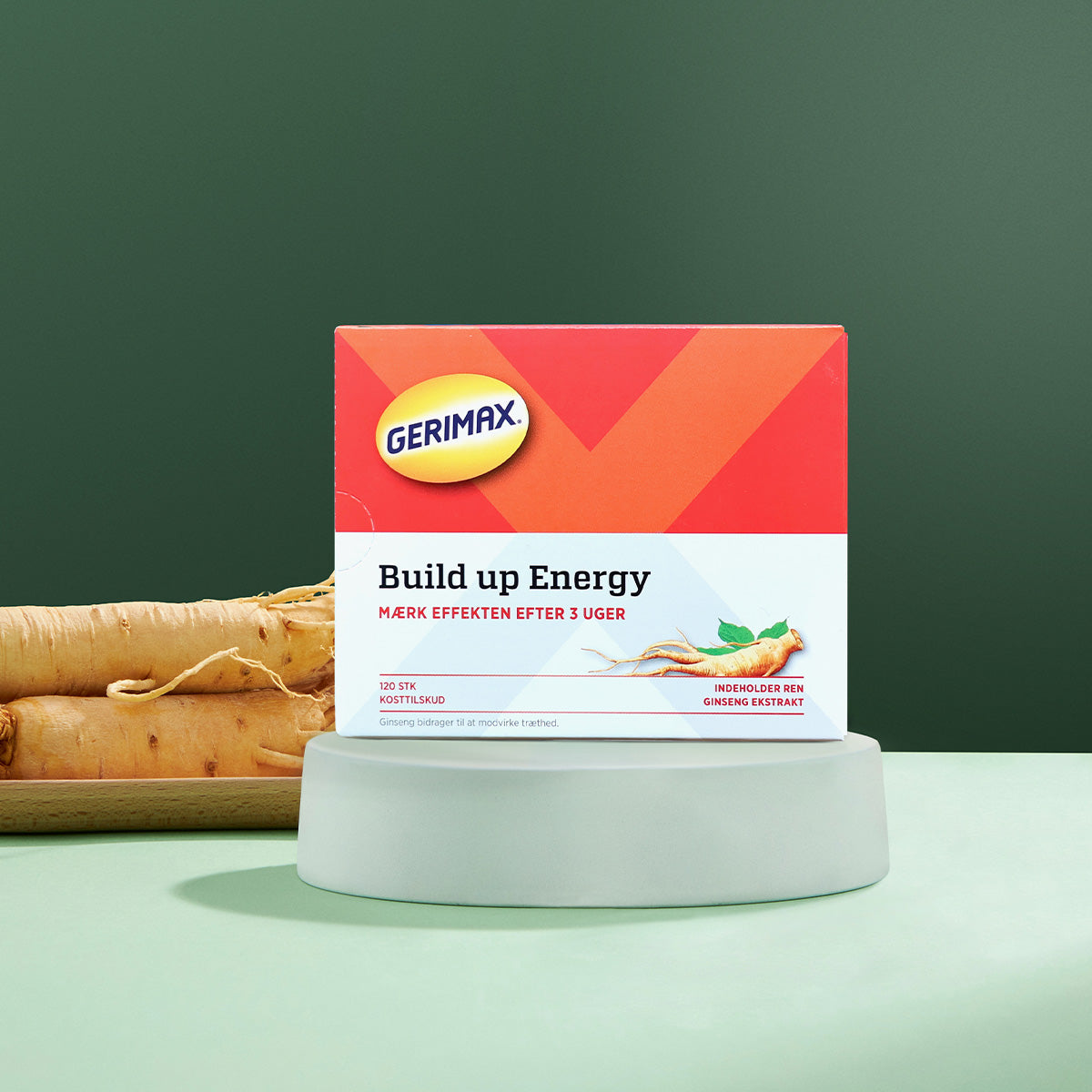 Rød Ginseng Energikur fra Gerimax