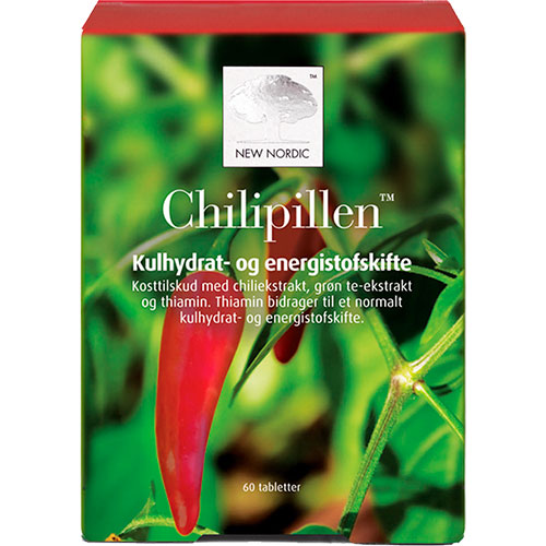 New Nordic Chilipillen | 60 Tabl. fra New Nordic