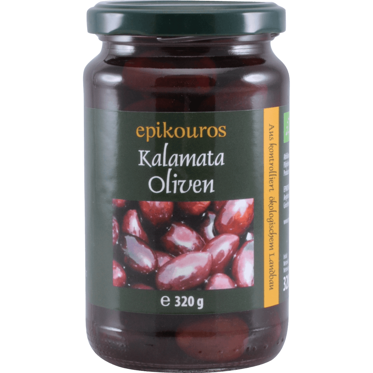 Rømer Kalamata Oliven m. Sten Økologisk | 320 g