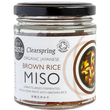 Miso Brown Rice Øko Upasteurisert fra Clearspring