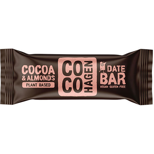 COCOHAGEN Bar Med Kakao Og Mandler Ø | 40 gr fra COCOHAGEN