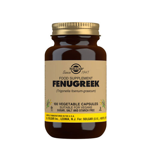 Fenugreek Bukkehornkløver fra Solgar