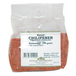 Chilipepper Knust fra Natur-Drogeriet