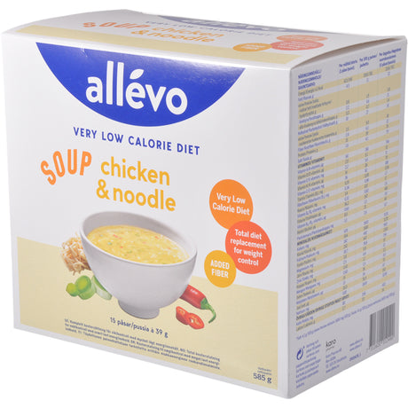 Allévo Suppe Nudler/Kylling VLCD fra Allevo