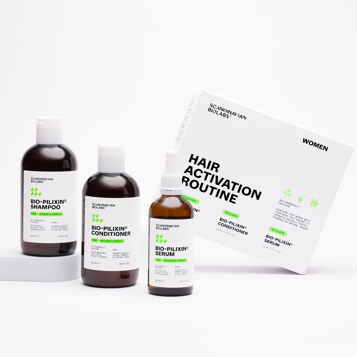 Scandinavian Biolabs Hair Activation Routine - Women fra Scandinavian Biolabs