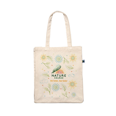 NatureSource Bomuldsnet M. Mønster Økologisk & Fairtrade fra NatureSource