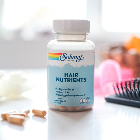 Solaray Hair Nutrients | 60 kapsler fra Solaray