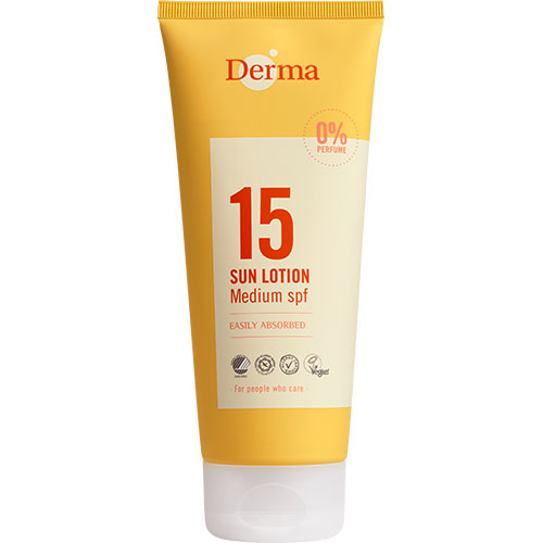 Solkrem SPF 15 fra Derma