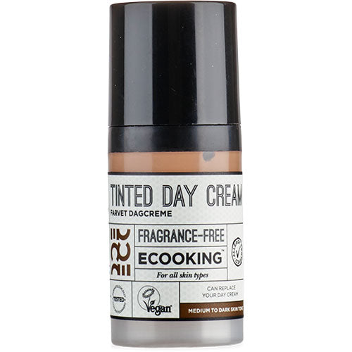 Ecooking Tinted Day Cream - Medium/dark | 30 ml fra Ecooking
