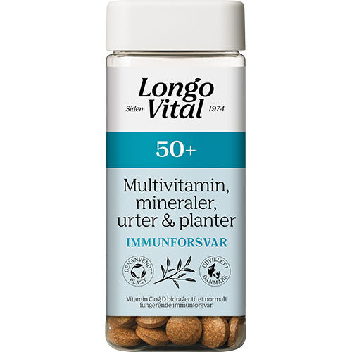 Longo 50+ | 180 tabletter fra Longo