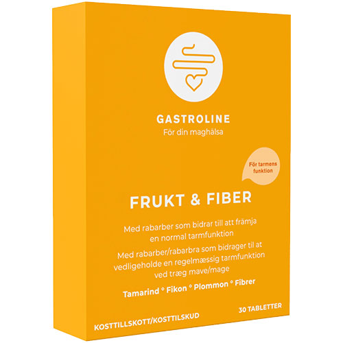 Lactiplus Frukt & Fiber | 30 TAB fra Lactiplus