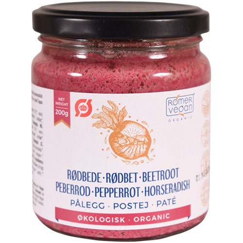 Smørepålegg Rødbete & Pepperrot Øko fra Rømer