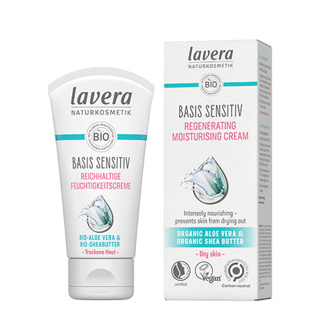 Basis Sensitiv Rich Moisturising Cream fra lavera