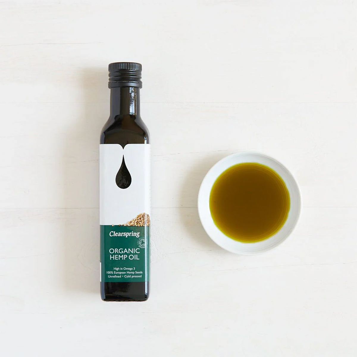 Hampeolje Øko fra Clearspring