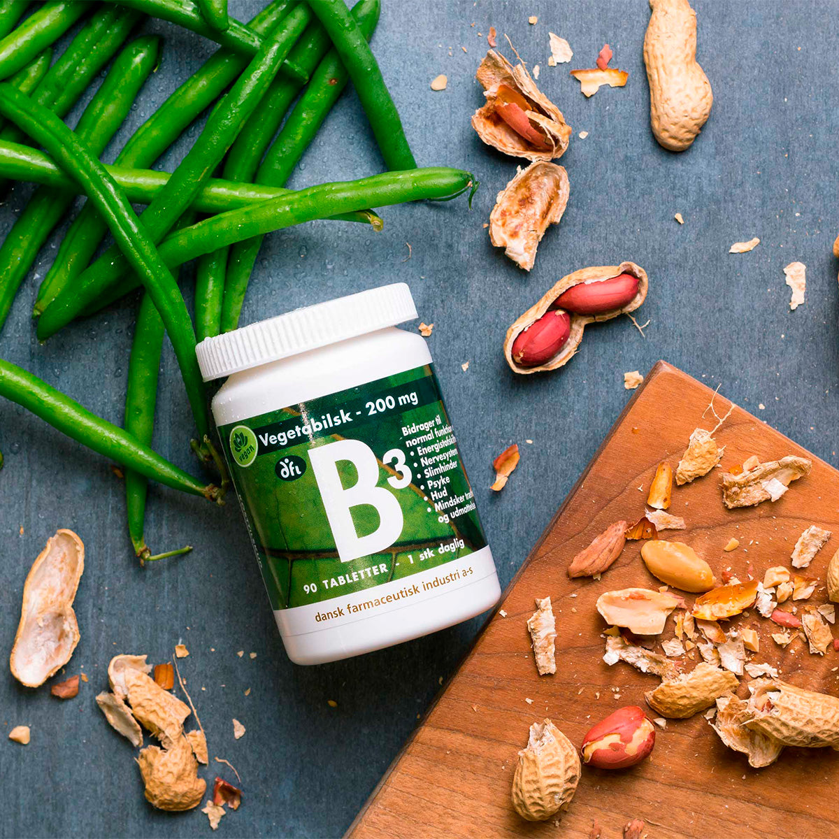 B3 Depottabletter fra Grønne dfi vitaminer