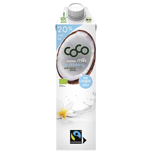 Kokosdrikk 33% kokos Økologisk fra Dr. Antonio Martins