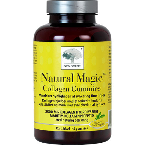New Nordic Natural Magic Collagen Gummies | 45 gummies fra New Nordic