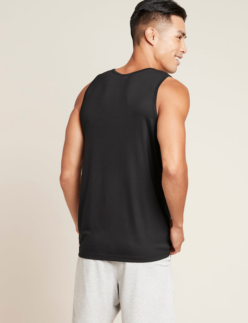 Boody Men´s Singlet Sort | Str. M fra Boody