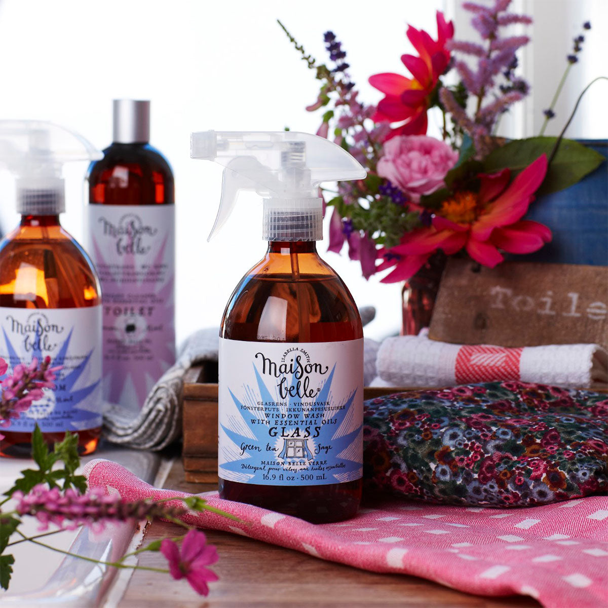 Glass- Og Speilrens Grønn Te fra Isabella Smith Maison Belle