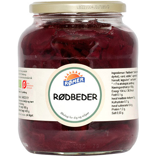 Rødbeter i Glass Demeter Ø fra Rømer
