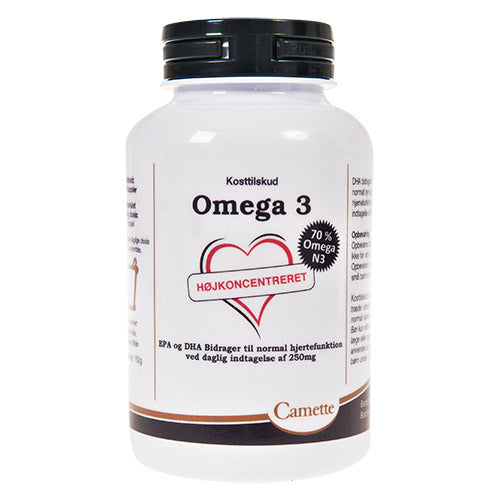 Omega 3, Høykonsentrert fra Camette