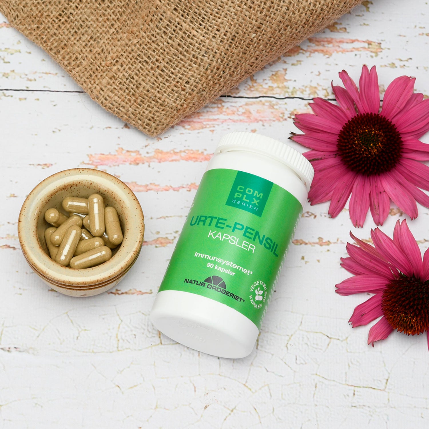 Natur-Drogeriet Urte-pensil | 90 kapsler fra Natur-Drogeriet