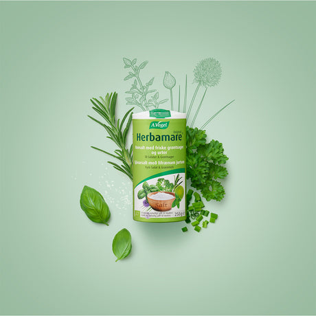 A.Vogel Herbamare (grøn) Ø Havsalt | 250 GR fra A.Vogel