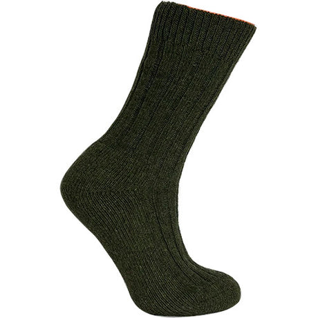 Merinostrømper Grøn | Str. 43/46 fra Clemente