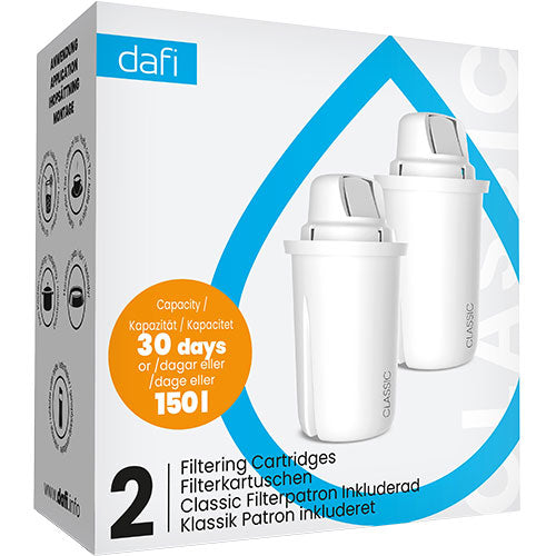 Filterpatroner 2-pakk fra Dafi