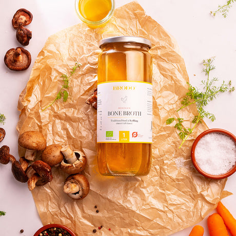 Bone Broth Kylling Øko fra Brodo