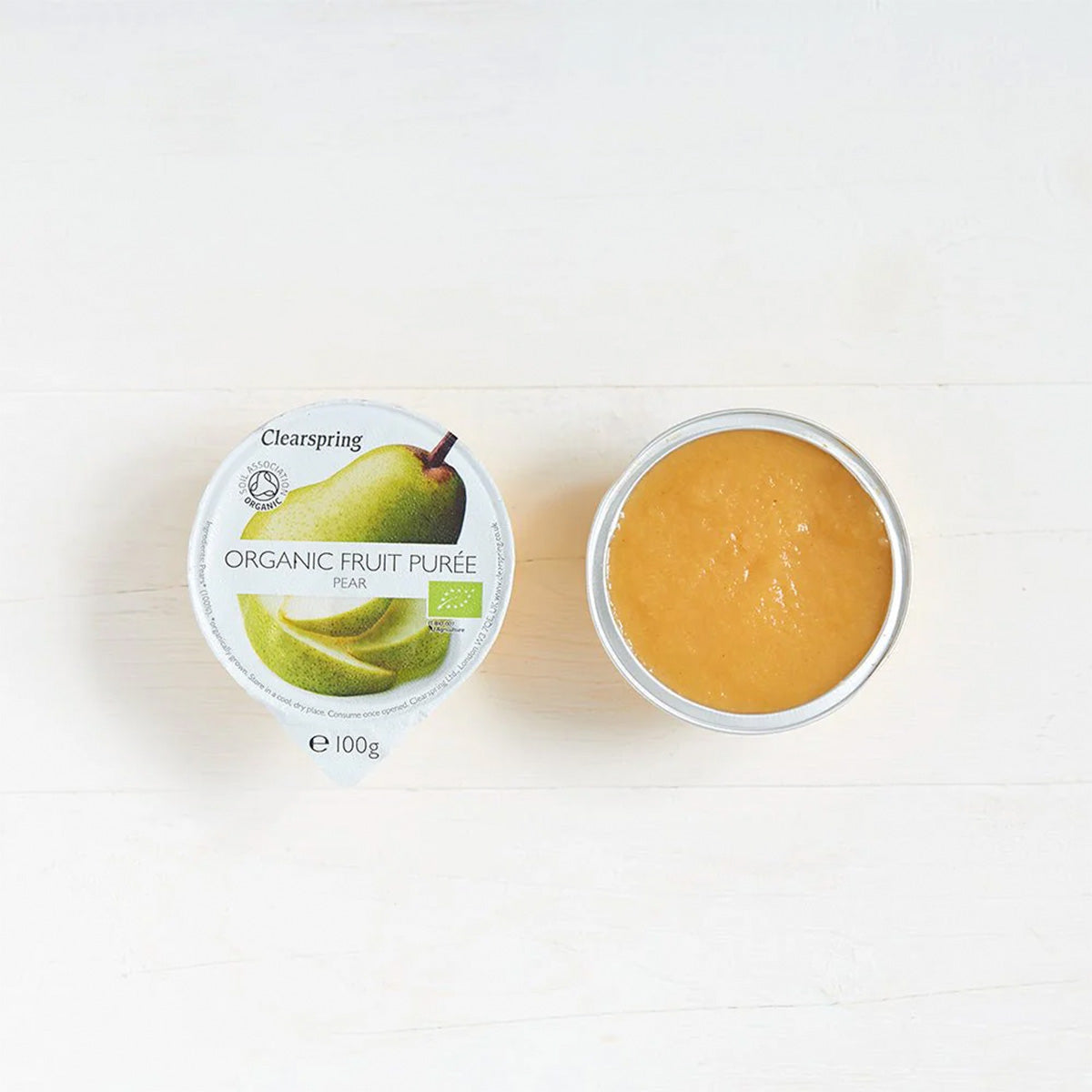 Fruktpuré Pære Øko fra Clearspring