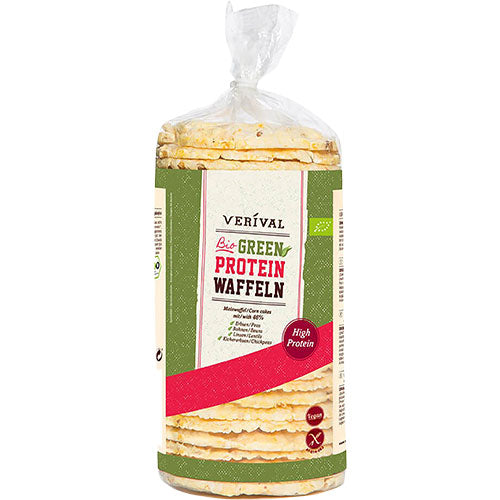 Mais-Protein vafler Øko - Glutenfri fra Verival
