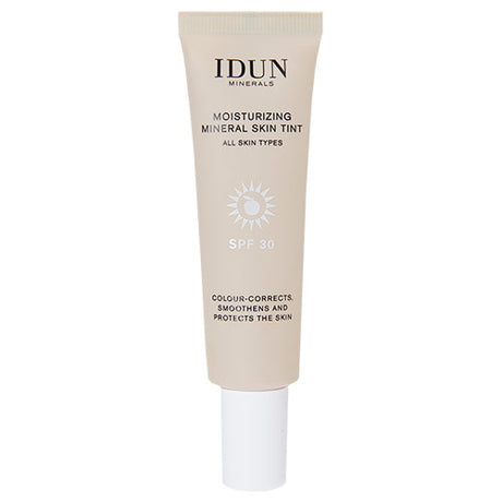 Moisturizing Mineral Skin Tint Light/Medium Neutral Långholmen fra IDUN minerals