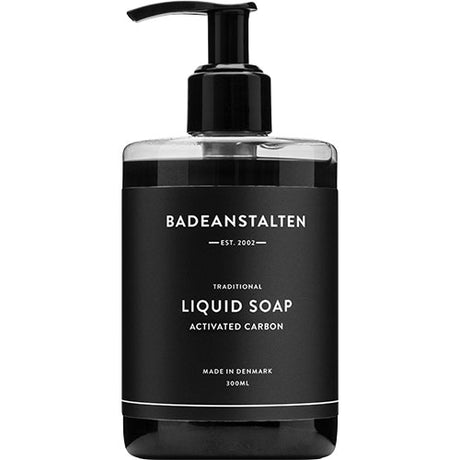 Badeanstalten Flydende Sæbe - Aktivt Kul | 300 ml fra Badeanstalten