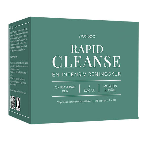 NORDBO Rapid Cleanse | 28 kapsler fra NORDBO