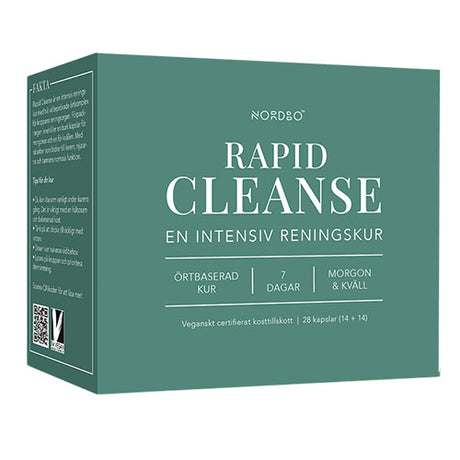 NORDBO Rapid Cleanse | 28 kapsler fra NORDBO