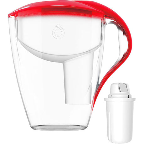Vannfilter Kanne 3,0 L Rød fra Dafi