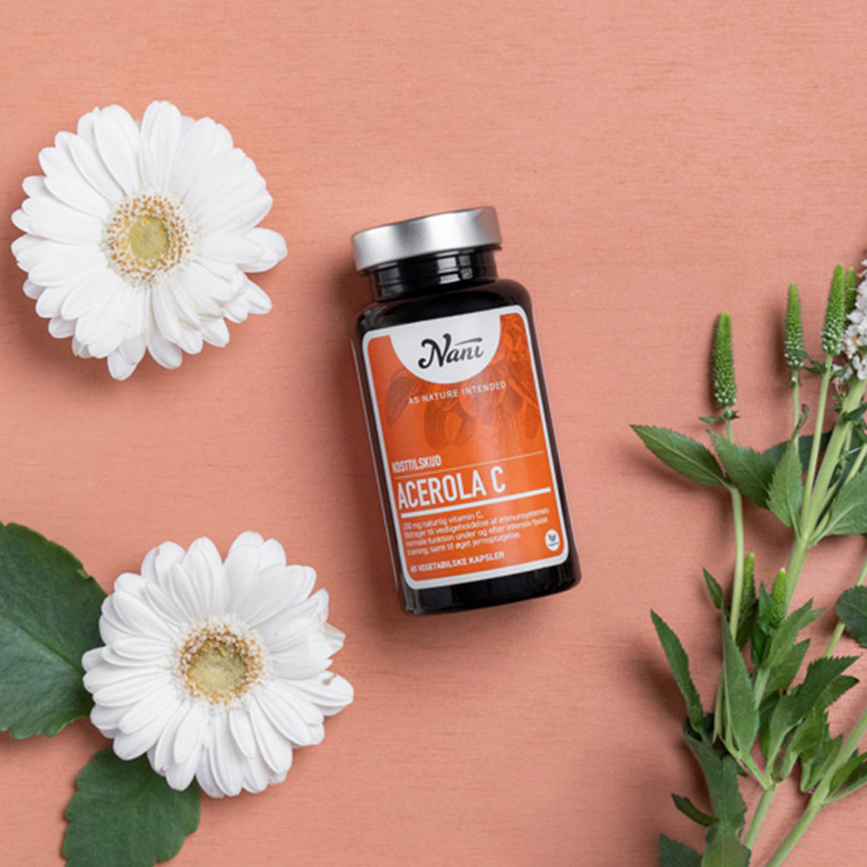 Nani Acerola C-vitamin | 45 Kapsler fra Nani