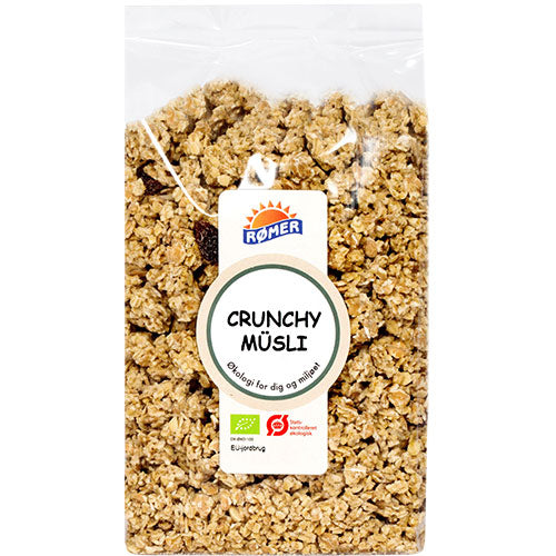 Rømer Mysli Crunchy Økologisk | 500 gr fra Rømer