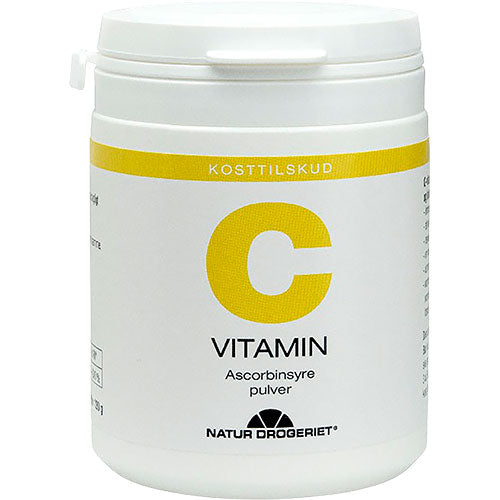 C-vitamin Ascorbinsyre Pulver fra Natur-Drogeriet