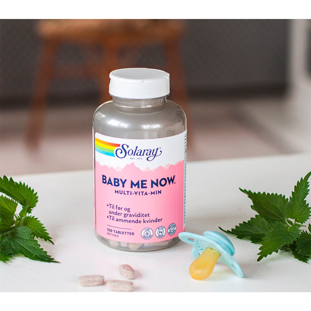 Baby Me Now Multivitamin fra Solaray