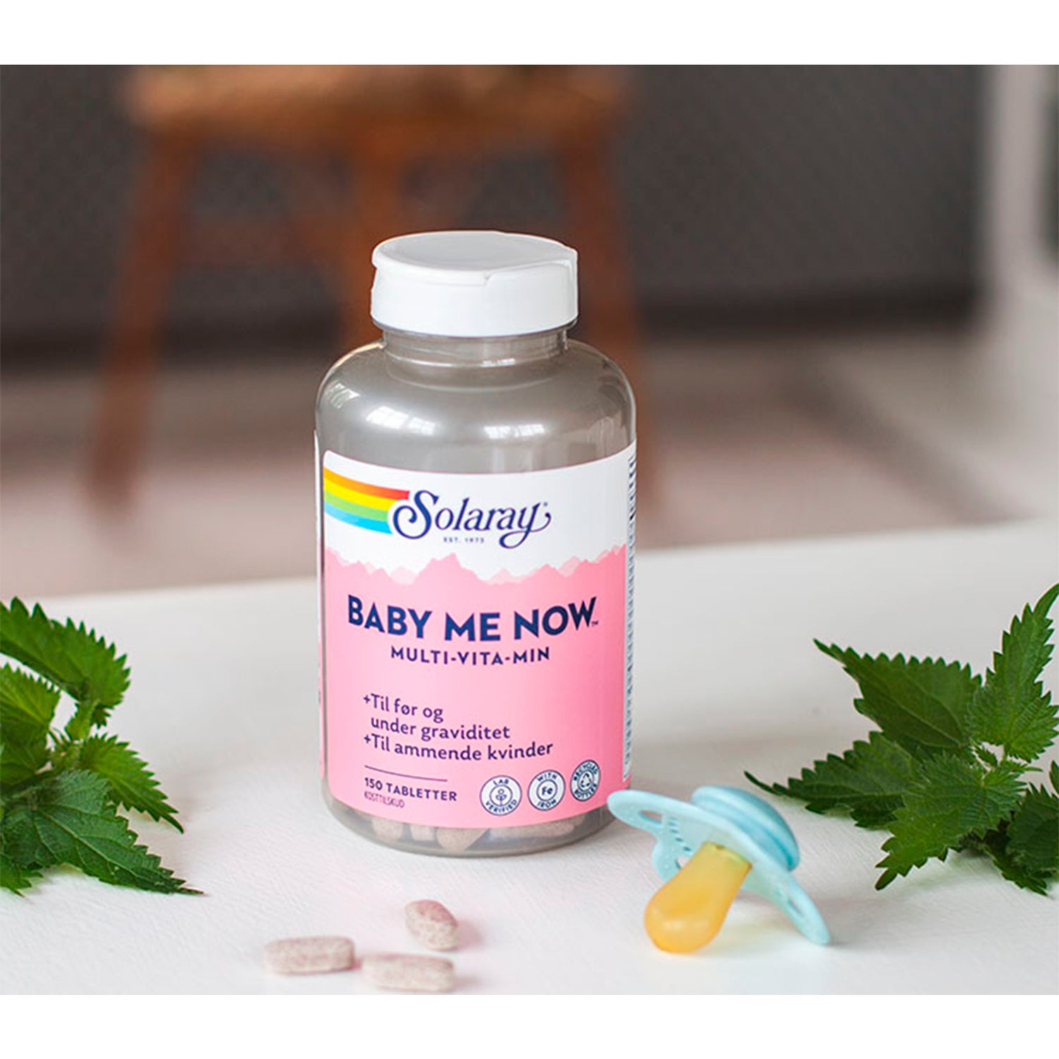 Baby Me Now Multivitamin fra Solaray