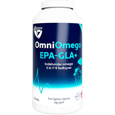 Biosym Omniomega Epa-gla+ | 220 kapsler fra Biosym