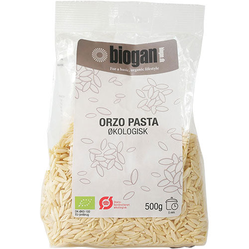 Biogan Orzo Pasta Økologisk | 500 gr fra Biogan