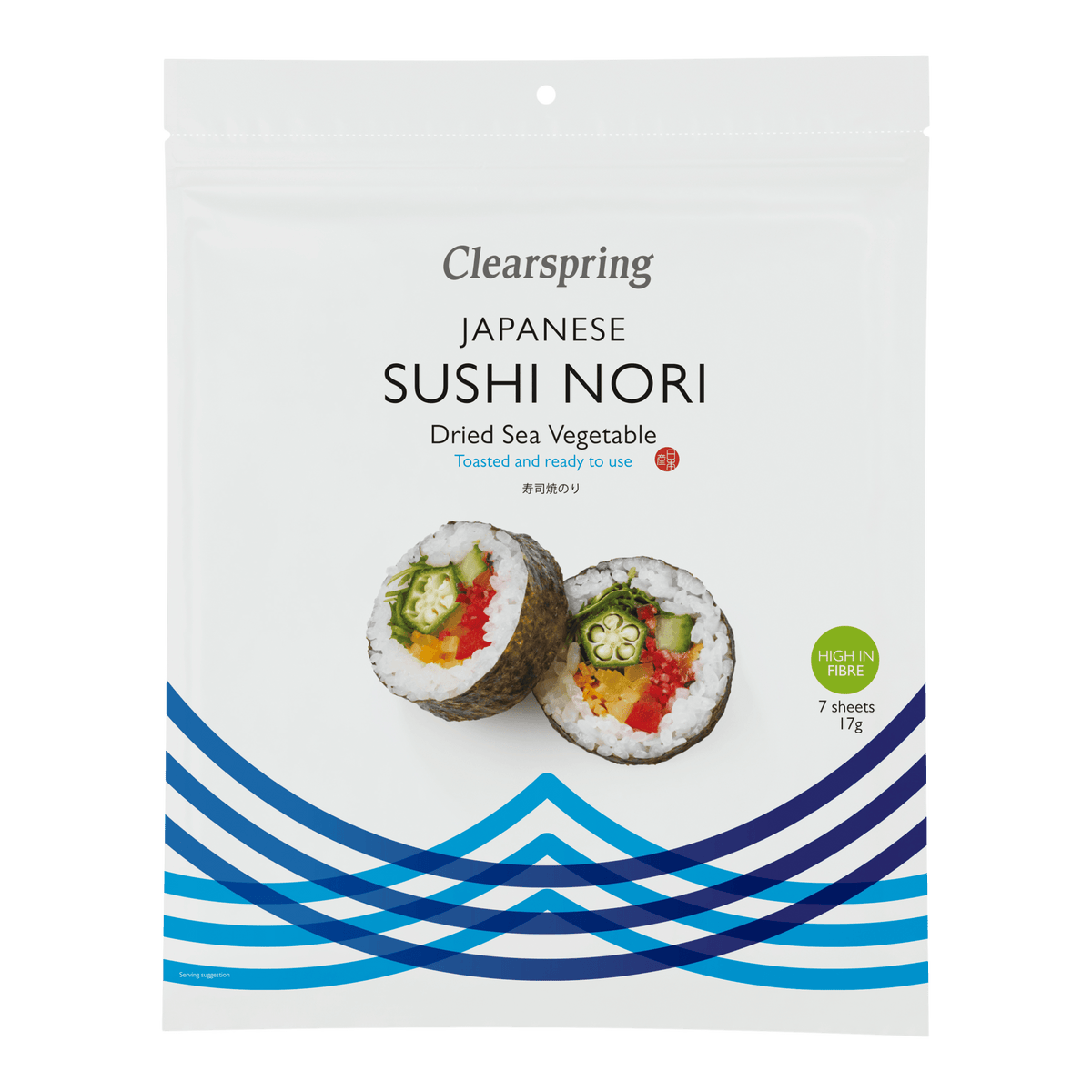 Clearspring Nori Sushi Plater Ristet | 17 g fra Clearspring