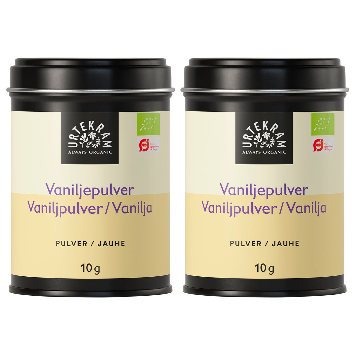 Urtekram Vaniljepulver Økologisk | 2 x 10 g