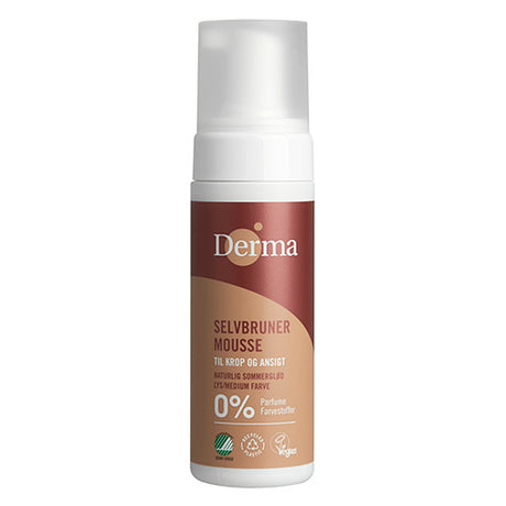 Selvbrunings Mousse fra Derma