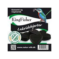 Lakrishjerter Glutenfri fra Kingfisher