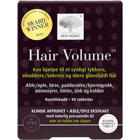 New Nordic Hair Volume | 90 Tabl. fra New Nordic