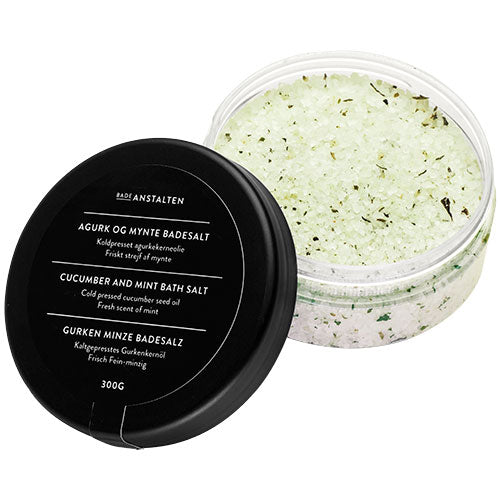 Badeanstalten Badesalt - Agurk Og Mynte | 300 gr fra Badeanstalten